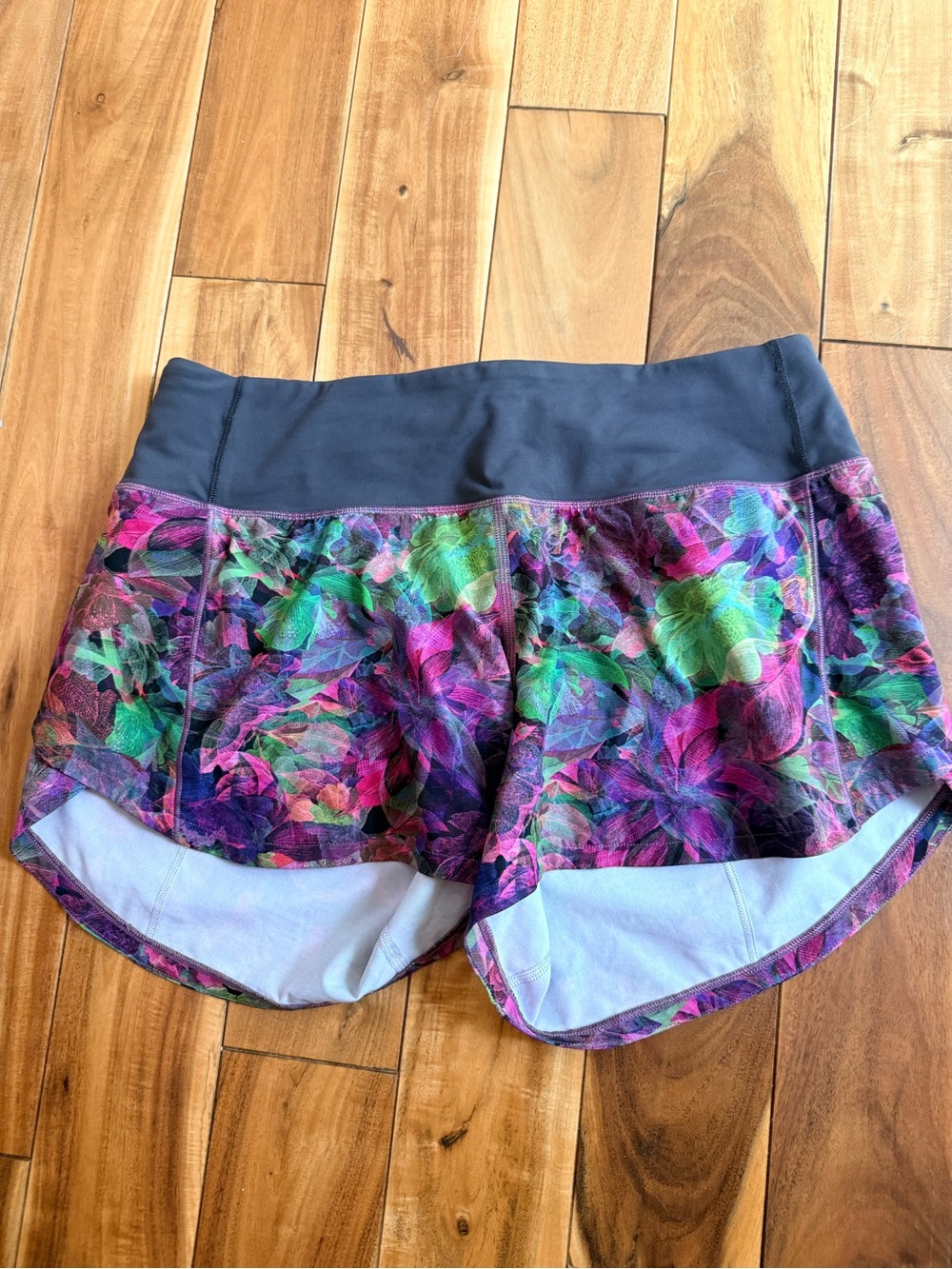 lululemon athletica Multicolor Floral Athletic Shorts